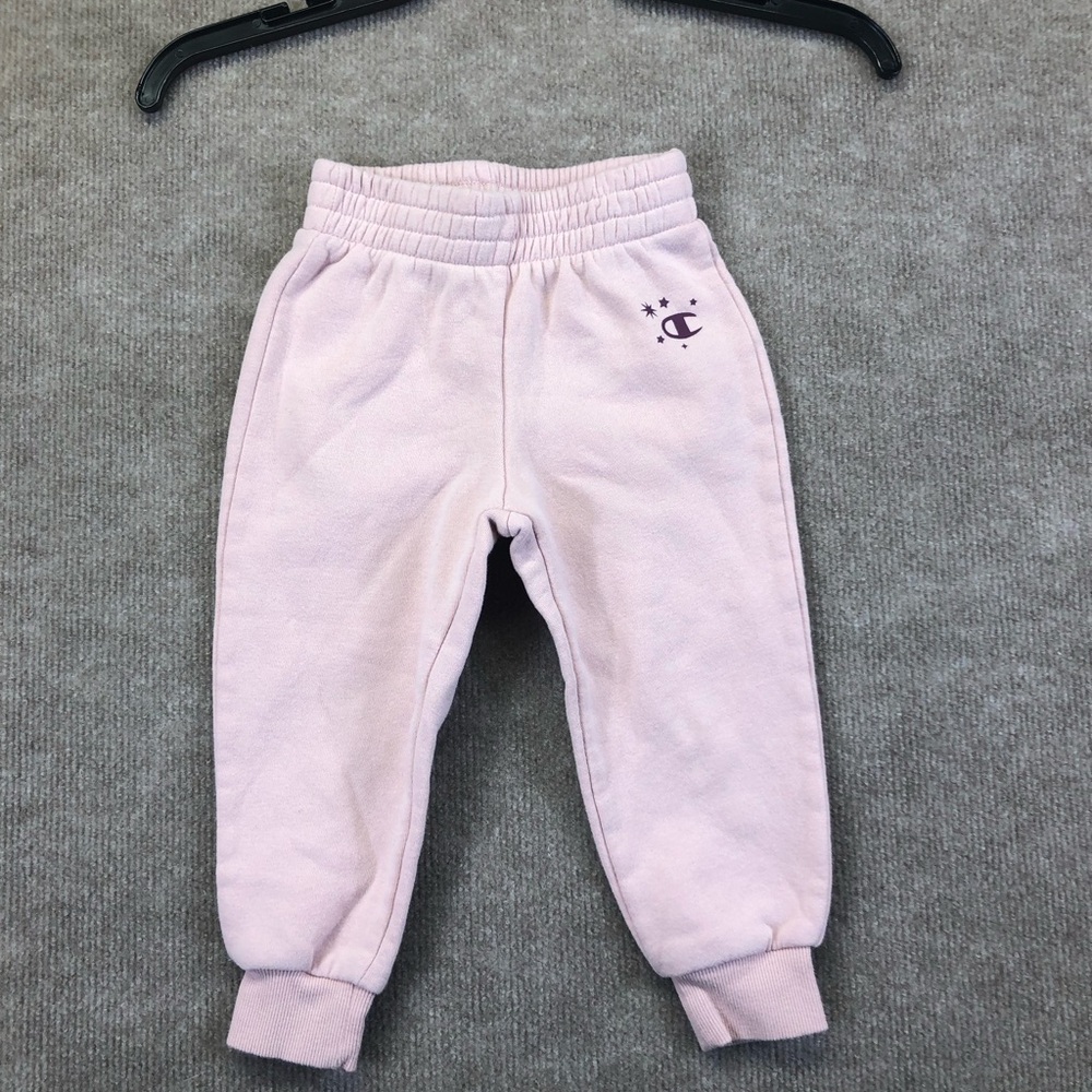 Champion pink sweatpants size 2T